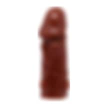 Zaga Oyun 13 CM Klitoral Uyarıcılı Tırtıklı Penis Kılıfı