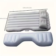 Araba Şişme Yatağı Açık Gri