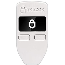 Trezor Model One Kripto Bitcoin Cüzdanı Beyaz 064788