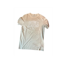 Puma Class Graphic Tee Erkek K.kol Tshırt Beyaz Beyaz