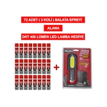 Grayzer Fren Balata Temizleme Spreyi 500 Ml 3 Koli 72 Adet Alana Led Lamba