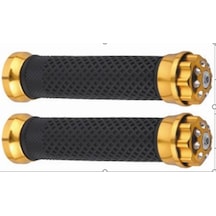 Motosiklet Elcek Tk Alüminyum Kaplama Gold Sarı