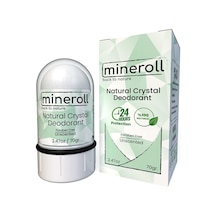 Doğal Kristal Deodorant - Vegan, Kokusuz, 24 Saat Koruma, Kadın Ve Erkeler İçin - Alum Taş, Mineral Tuz, Roll-on, 7