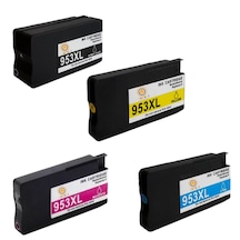Hp 953xl Uyumlu 4 Renk Full Takım Kartuş Seti - Officejet Pro 7740 8210 8710 8720 8730