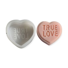 True Love Silikon Kalıp Mum Ve Sabun Çalışmalarına Uygun