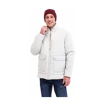 Kinetix Ml Alger Coat 5pr Gri Erkek Kısa Kaban 000000000102027799