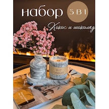 Allycandles Vazo, Mum Ve Stand Seti 219126454 Siyah