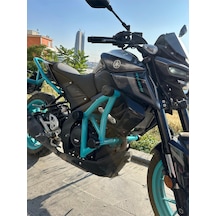 Yamaha Mt-125 Yeni Kasa Arka Koruma Demiri Mavi