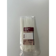 250 X 3,6 Kablo Bağı 100 Adet Beyaz