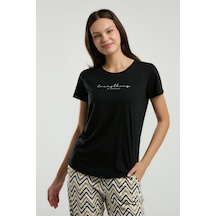 Arnetta Kadın Siyah Pijama Takımı Ar3236-s-v2 Siyah