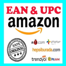 Amazon Barkod Kodu Ean Upc 10000 Adet Gs1 Kayıtlı