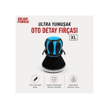 Robeve Bear Force Xl Ultra Yumuşak Oto Detay Fırçası Araç Iç Ve Dış Temizlik Fırçası Ergonomik Tutuş Çizmeden Temizlik Stand Dahil Jant, Havalandırma, Torpido Ve Detay Temizleme Fırçası
