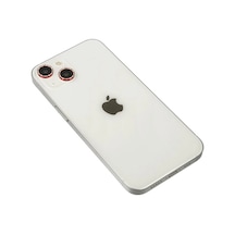 Newface - 950 - İphone 14 Diamond Kamera Lens - Kmrsfres - - Kırmızı