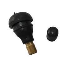 LASTİK SİBOBU DÜZ SİYAH PLASTİK GEÇMELİ  BOY: 38mm