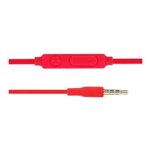 Samsung Galaxy Note20 İçin Ses Kontrolü Ve Mikrofonlu, Kırmızı, Yüksek Kaliteli Kulak İçi Silikon Kulaklıklar