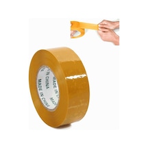 Sones 55mm Genişlik 25mm Kalınlık Paket Sızdırmazlık Paketleme Bandı Rulo Etiket Sarı Sones 55mm Genişlik 25mm Kalınlık Paket Sızdırmazlık Paketleme Bandı Rulo Etiket Sarı