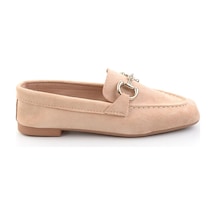 Nude Kadın Loafer Ayakkabı K01360060072 Ten Rengi