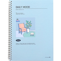 Morning Glory 4500 Çizgili Defter 26x19 Cm Mavi 11131-88965