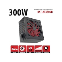 Power Supply 300w Power Boost Bst-atx300r 12cm Fan Box