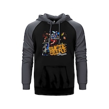 Suicide Silence Lıve And Mental Gri Renk Reglan Kol Sweatshirt / Hoodie