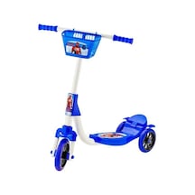 Spiderman 3 Tekerlekli Scooter - Sepetli Scooter - Frenli Scooter - Örümcek Adam Çocuk Scooter