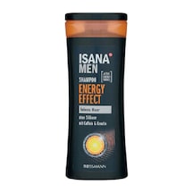 Isana Men Energy Effect Kafein Ve Keratin İnce Telli Saçlar İçin Şampuan 300 Ml 8'li Avantaj Paketi