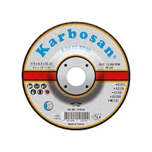 Karbosan Metal Çapakalma Taşlama Diski 115x6.4x22.23 MM 910550
