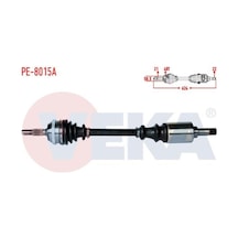 Peugeot 106 Iı 1.4i Abslı 48 Dıs Uzunluk 624mm 1996-2002 Komple Aks Sol Ön 32722q