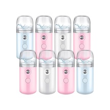 8 Adet Nano Püskürtücü Nano Yüz Buharı Taşınabilir Mini Yüz Sis Kullanışlı Püskürtücü Atomizasyon Usb Şarj Edilebilir Yüz Buharlayıcı Sprey Cilt Bakımı İçin Kirpik Uzatmalar