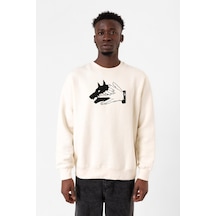Jujutsu Kaisen Anime Divine Dogs Ekru Erkek 2ip Sweatshirt 001