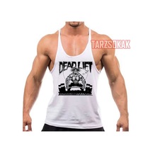 Tarzsokak Gym Tank Top Fitness Sporcu Atleti Gym63 Beyaz