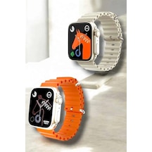 Mey İthalat 49mm Ekranlı, Kan Basıncı Ve Adımsayar Özellikli Bluetooth Akıllı Saat