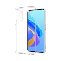 Sh Newface Oppo A96 Kılıf Lüx Şeffaf Silikon Najmaddin