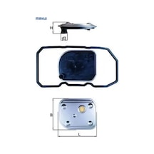 Otomatık Sanzıman Yagı Fıltre Setı Mercedes W169 W245 Mahle A1693771395/ A1693710480