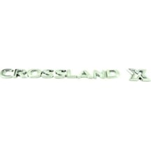 Opel Uyumlu Crossland X Bagaj Yazısı
