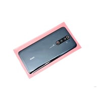 Tkgz Xiaomi Redmi Note 8 Pro Arka Kapak Batarya Kapağı Cam Kamera Camı Siyah