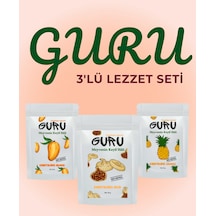 Guru Mango İncir Ananas Kurusu Lezzet Seti 3'lü