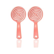 Professional Üç Boyutlu Oval Saç Fırçası Pembe X 2 Genel