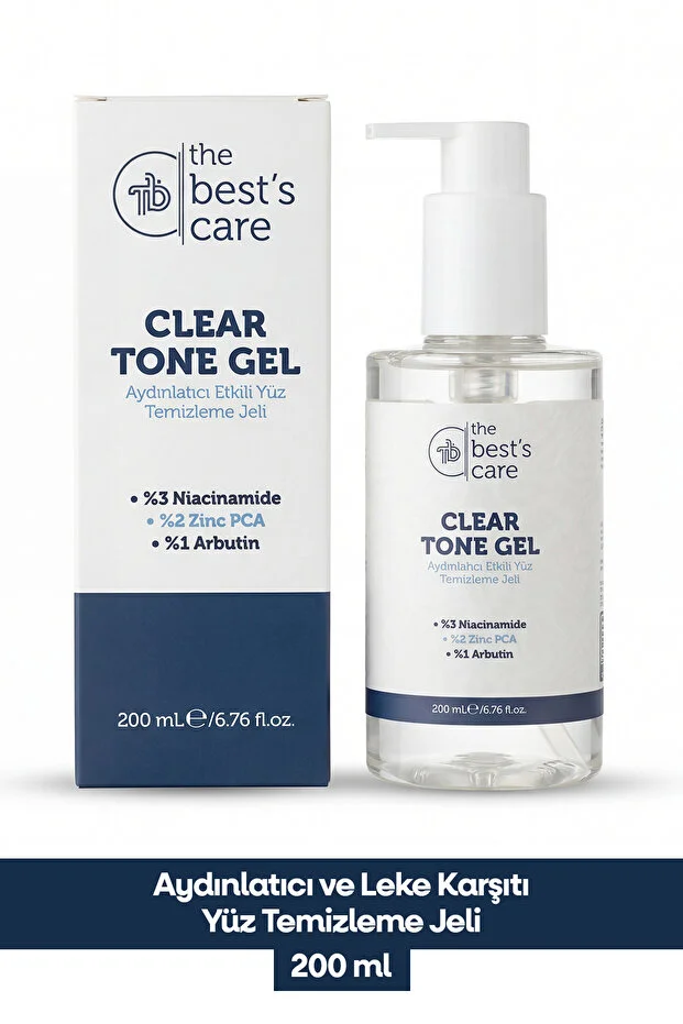 The Best's Care Aydınlatıcı Etkili Yağlanma Karşıtı Yüz Temizleme Jeli 200 ML