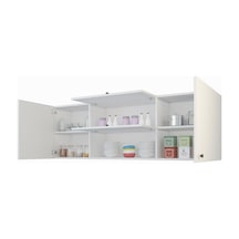 Kenzlife hazır mutfak lucida byz 060*150*22 mutfak banyo dolabı kapaklı raflı