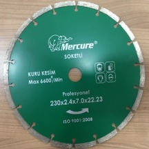 MERCURE 230*2,4*22 SOKETLİ  BETON KESME DİSKİ