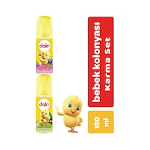Dalin Bebek Kolonyası 150Ml (Orman Esintisi-Çiçek Bahçesi) Karma