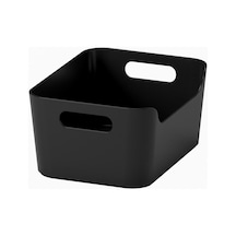 Ikea Uppdatera 24x17 Cm Kutu Ev Dolap Düzenleyici Antrasit