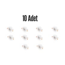 Ct-5204 Akik 7w Spot 10 Adet Gün Işığı