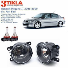 Renault Megane Sedan 2009 Sis Farı Set  Oem:  8200074008