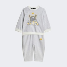Adidas Kq9601 I Monster Set Çocuk Eşofman Takımı Gri