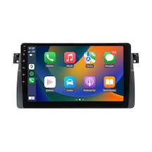 BMW E46 MULTİMEDYA CARPLAY 9 İNC HD IPS EKRAN 4GB/64GB ANDROİD 12 PARK KAMERASI HEDİYELİ