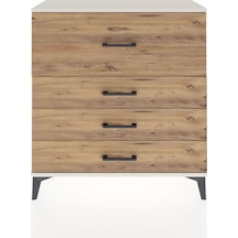 Arges Şifonyer 4 Çekmeceli 88x30x96 Aytaşı-çam Aytaşı