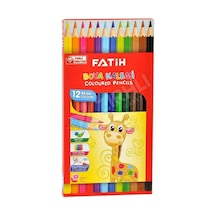 5 Adet Fatih Kuru Boya Tamboy 12'li Çok Renkli
