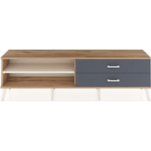 Arges Tv Ünitesi Tek Raflı 2 Çekmeceli 176x30x51 Çam-aytaşı/antrasit Aytası/antrasıt